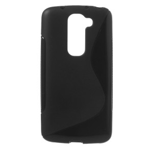 Силиконов гръб ТПУ S-Case за LG G2 mini D620 / LG G2 Mini Dual D618 черен